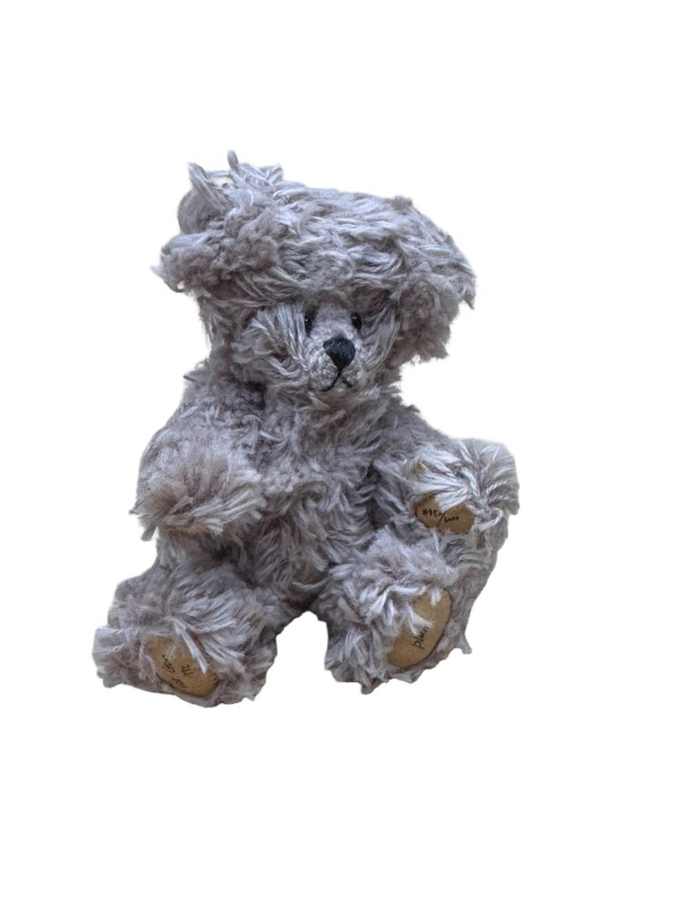 Handcrafted Vintage Wee Gem 1991 Teddy Bear Plush Signed Limited Edition 3” Tall